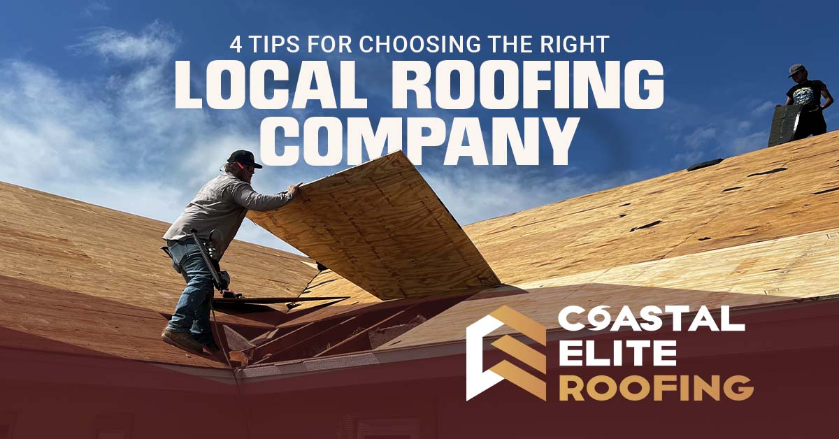 Choosing the best local roofing company | Coastal Elite Roofing | SouthEast GA